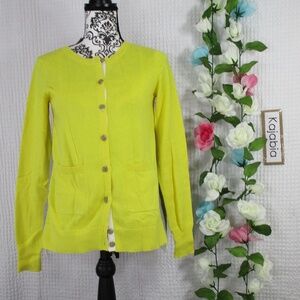 CABI Women's Built In Sheer Tank Cardigan Size XS